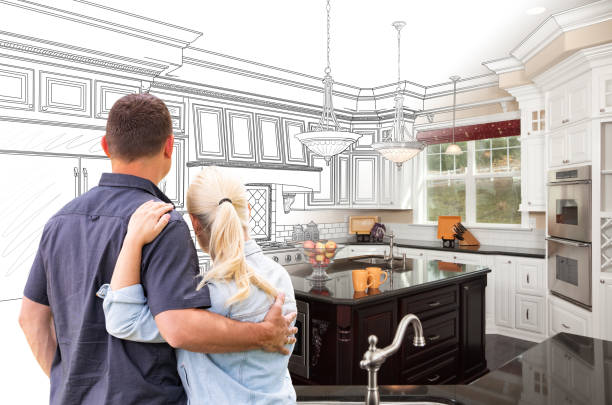 Professional Backsplash Installation technician working in Downing, WI